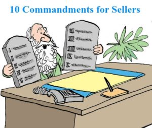 10 Commandments for Sellers When Your House is on the Market
